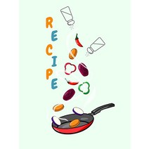 Recipe Notebook: Empty notebook to Write Your Own Recipes 150 Pages Sections to Organize Your Reci