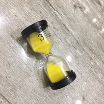 도도한 3분 모래시계 인테리어 소품 주방 알람 스톱워치 학습 물시계 양치