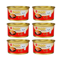 벨로타(고양이캔) [참치와 연어] 태국 타이유니언 자체브랜드 리얼미트 Bellota Tuna and Salmon (85g) 덕유펫푸드, 낱개