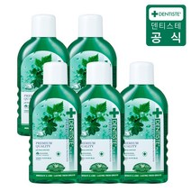 [공식몰] 덴티스테 내츄럴 오랄린스 100ml 5개 가글 입냄새 구취 제거, 오랄린스 100ml 4개