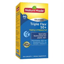 Nature Made TripleFle 50+ Glucosamine and Chondroitin 네이처메이드 트리플플렉스 50+ 글루코사민 콘드로이틴 120정