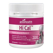 [뉴질랜드직구] Good Health Hi Cal 리퀴드 칼슘 150캡슐 1팩, 수량, 상세참조