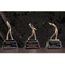 A7272-73-74 _ 홀인원 싱글 알바트로스 골프 트로피 기념패 상패 싸이클버디 사이클버디 이븐파 이븐 언더파 언더 라베 크리스탈 주석 청동 크리스탈컵, 금속