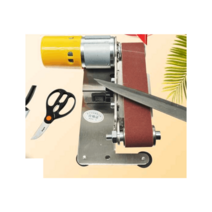 소형 칼날 그라인더 탁상 벨트 샌더 연삭기 연마기, 표준 구성 + 연마 휠 + 연삭 휠