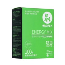 반려동물 영양제 에너지믹스 후코비피더스 40g(20p) _ 2022957EA, 본상품선택