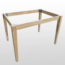 table apron kit 입식 원목 테이블 프레임 시스템 상다리, 1400mm 이하, 600mm 이하