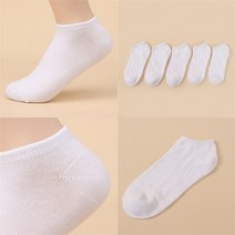 강물처럼 발목 DT 무지발목면양말5켤레(J025H201) 양말 단목 (8071866)