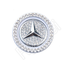 Ryusei 예쁜 자동차 스타트 버튼 커버 CX011, 화이트, 벤츠