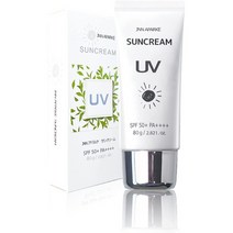 일본직발송 6. JNN 아파르케 선크림 크림 얼굴 몸 니아신 아미드 사슴 성분 배합 SPF50+ PA++++ 80G 아데, One Size, One Color
