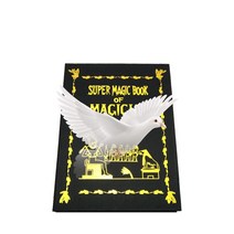 큰 사이즈 28cm x 20cm 3cm 메타모포 비둘기 책 무대 또는 마술 트릭 소품 전문 마술사