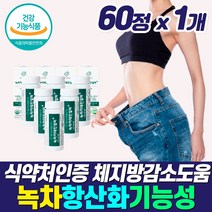식약처인증 단기간 효과좋은 다이어트 보조제 급찐 급빠 살빼는 뱃살 복부 내장 지방 분해 탄수화물 차단제 컷팅제 흡수 억제제 감소 도움 빼는법 알약 케이스 40대 56대 추천, 다이어트보조제_1개_사은품_할인