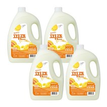 피죤 옐로우미모사 섬유유연제, 4개, 3000ml