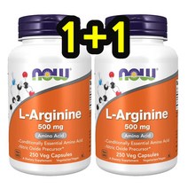 나우푸드 시트루 L 엘 아르기닌 아르지닌 500mg 250정 2set, 2개