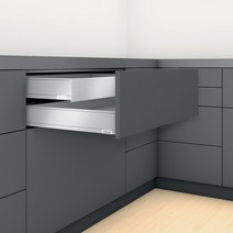 BLUM 블룸 레그라박스 legrabox M 소속서랍 이녹스 언더레일 500 댐핑레일, 오리온 그레이 매트