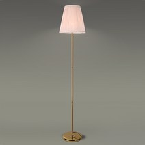 라티조명 세리어 장 스탠드, 골드-핑크