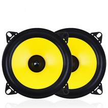 4인치 스피커 차량용 자동차 저음 교체용 60W 음악 우퍼 튜닝 장착 차량스피커 미드 음향, 60W 스피커