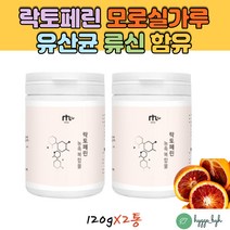 순도높은 락토페린 가루 유산균 사균체 필수 아미노산 120g 2통 레몬밤 그린커피빈 와일드망고 종자 모로실 모르실 블러드 오렌지 분말 비타민 미네랄 락토바실러스 루테리 아시도필루스