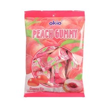오키오 구미 젤리 복숭아 80g, 12개