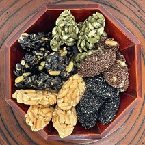 물댄동산 수제종합강정 옛날강정 수제과자 땅콩 검정콩 들깨 검정깨 호박씨 5종, 1팩(220g), 220g