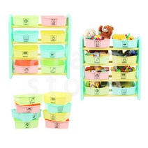 아기방수납장 민트4단 장난감정리 아기장난감수납 아이방정리