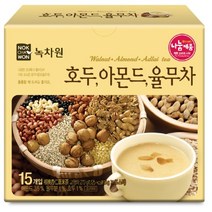 [녹차원] 호두아몬드율무차 15스틱(든든하게), 쿠팡2 1, 단품, 1개