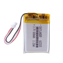 PH 1.0 폴리머 리튬 배터리 602535 3.7 V 600mah 교체 Yi 스마트 대시 캠 샤오미 등록 카메라 로즈 샤오, 6pc