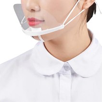 음식점 주방 구내식당 위생마스크 10개 조리사 종업원 휴게소 입냄새차단 주방용 영양사