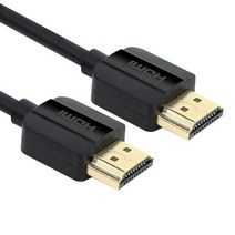 HDMI 2.0 4K 지원 삼성노트북9메탈 올뉴그램 노트북 모니터 티비 연결케이블 고해상도, 90cm