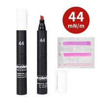 테스트 펜 다인펜 아코테스트 표면 장력 측정 검사팬, R.arcotest  44