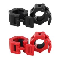 25mm 전용 바벨 봉 마구리 락조 플라스틱 고정랑 2개 역기봉 스프링 조임쇠 고정 잠금, 옐로우 2개