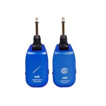 IRIN 무선 기타 시스템 내장 충전식 99 채널 일렉트릭 기타베이스 용 송신기 수신기, 04 A9 Blue 2