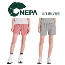 네파 여성 액티브 러닝 숏 팬츠_7I41723