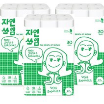 자연쓰임 김기혁 작가 27미터 30롤 3팩 90롤 대용량 무형광 천연펄프