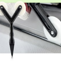 방충망 작업로라 Y형 밀대 롤러 셀프교체 보수, 1개