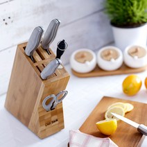 원목 칼꽂이 나무 칼거치대 가위 보관함 주방정리 우드 칼집 싱크대, 대