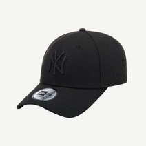 [엔터식스]뉴에라 MLB 뉴욕 양키스 베이직 블랙 온 블랙 볼캡 블랙12098017