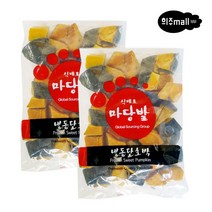 희주몰 마당발 냉동 껍질 단호박다이스 1kg x (2봉), 2개