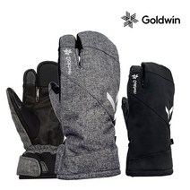 골드윈 3 핑거 스키 장갑 GJ3GK50/삼지 벙어리 글러브, GJ3GK50(MEG), S, GJ3GK50(MEG)_S