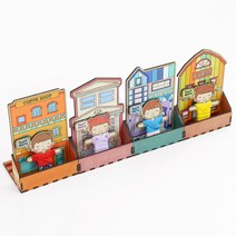 나만의 걱정인형   핸드폰 거치대 만들기 세트/DIY 휴대폰 색칠 꾸미기 나무 팬시 우드 공예 미술 돌봄교실 유치원 수업, 법원