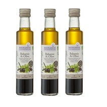 바이오플래닛 유기농 엑스트라버진 올리브유&발사믹식초 믹스오일 드레싱소스 250ml, 3개