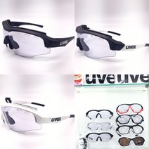 우벡스 104 변색고글 아시안핏 자전거고글, 6.화이트블랙