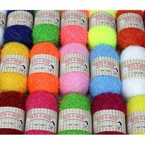 국민 수세미실 90g( 5)/고급 웰빙 수세미실/반짝이실, 112 블루, 1개