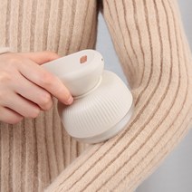 보풀제거기 USB 충전식 미니보풀제거기 세탁소보풀제거기, 베이지