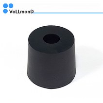 고무발 방진고무 소음방지 원형 40파이 40x35x34, 1개