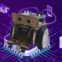 AI 스마트 코딩로봇 조립자동차 DIY 키트 학습교재