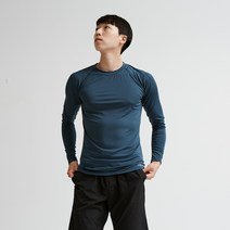 (보경샵) 노스탤지어 남성 기능성 긴팔티 축구 헬스 런닝 등산 낚시 트레이닝복 스포츠용 이너웨어 언더레이어 100% 국내생산