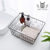 라이프토템 철제 멀티선반 대형 블랙 (YL-080), 단품