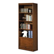 [퍼니럭스]포르투나 중역 엔틱 원목 5단책장 오픈장식장, 단품