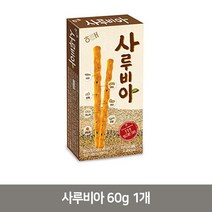 [NATURI] 사루비아 60g 1개 아이 간식 곽과자 과자 스낵종합 과자 세트 대용량 사무실 간식 N T : 245A4B+1566, NATURE 쿠팡 본상품, NATURE 쿠팡 본상품선택