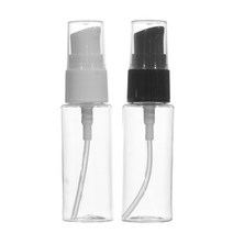 [허브스프레이] 에센스 펌프용기 10ml~40ml, 1개, 20ml 투명용기 검정캡